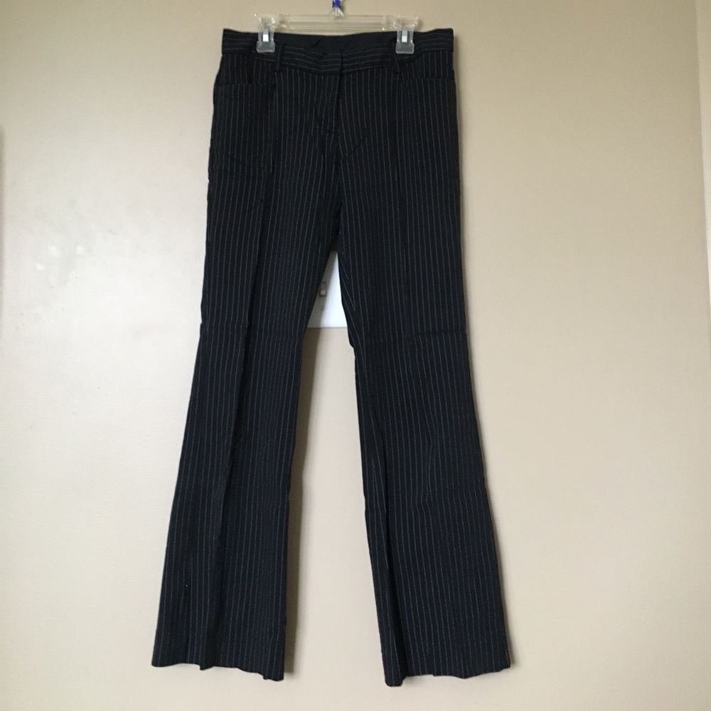 {Scarlett} Black Striped Dress Pants
